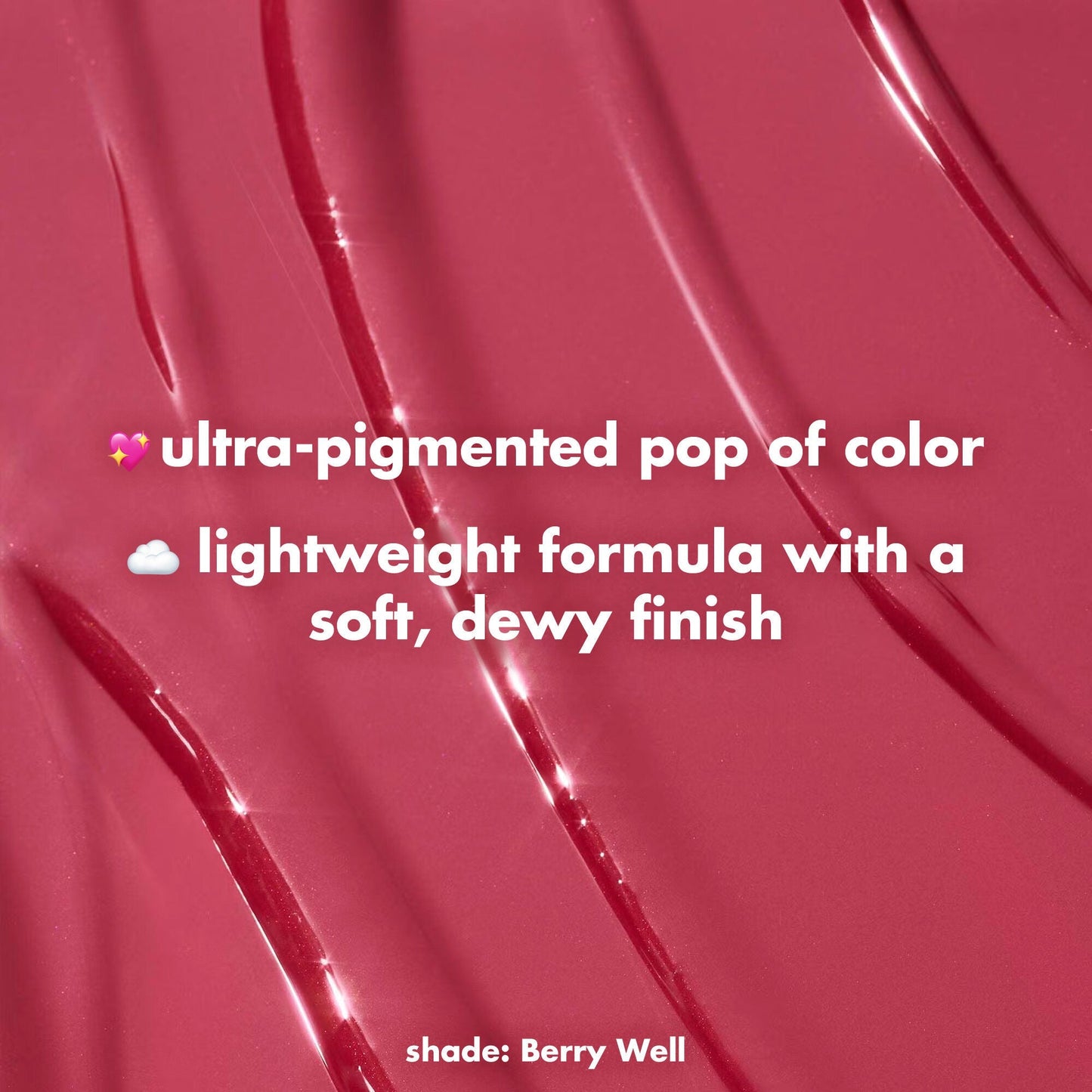 e.l.f. Berry Well Ultra Pigmented Liqhtweight Texture Swatch