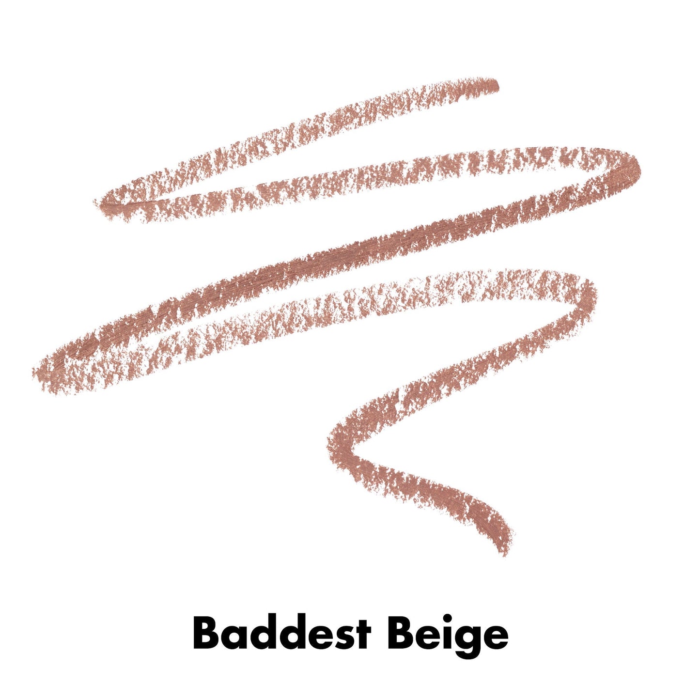 Baddest Beige Lip Liner Pencil Shade Swatch