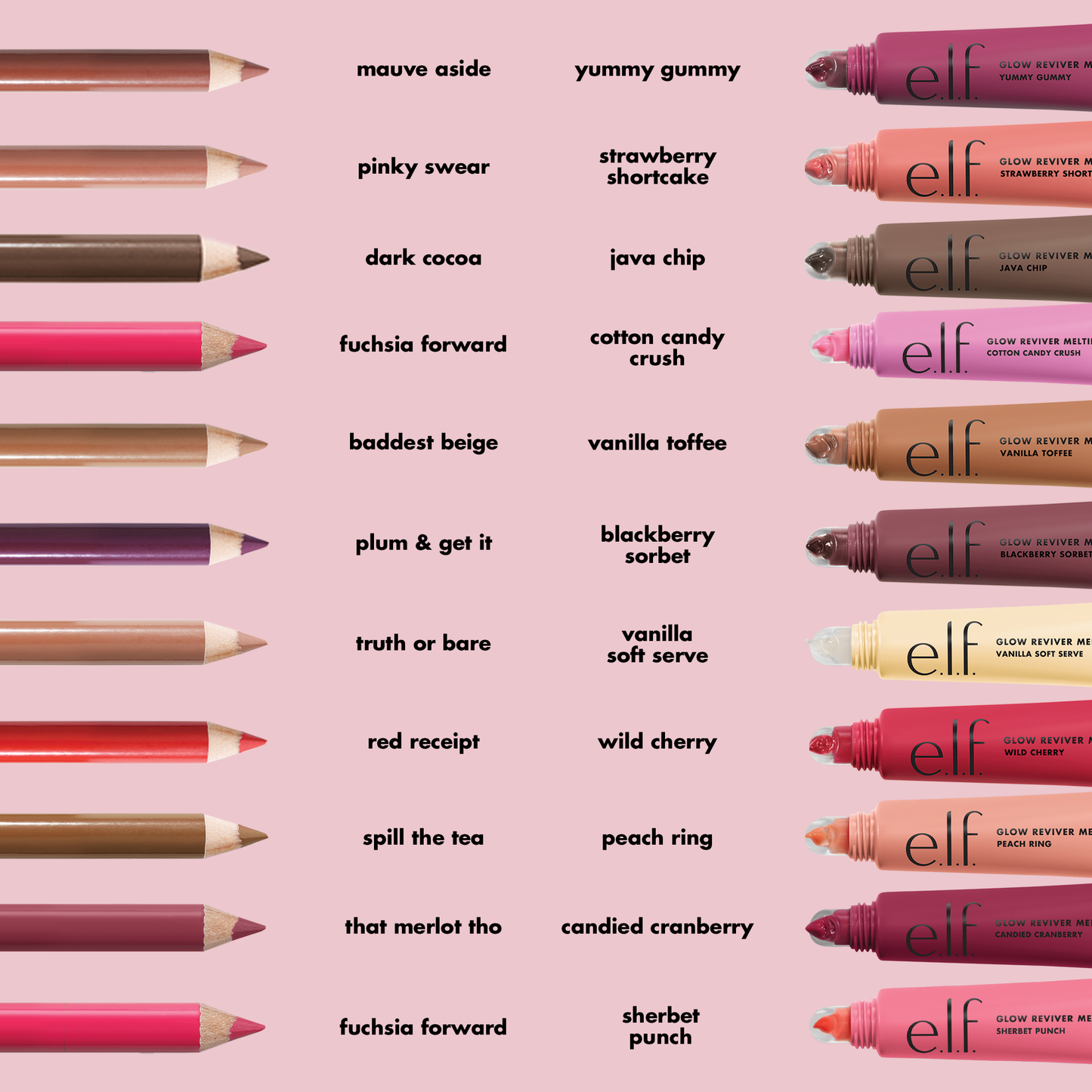 Pair Cream Glide Lip Liner with Complimentary Shade of Glow Reviver Lip Balm
