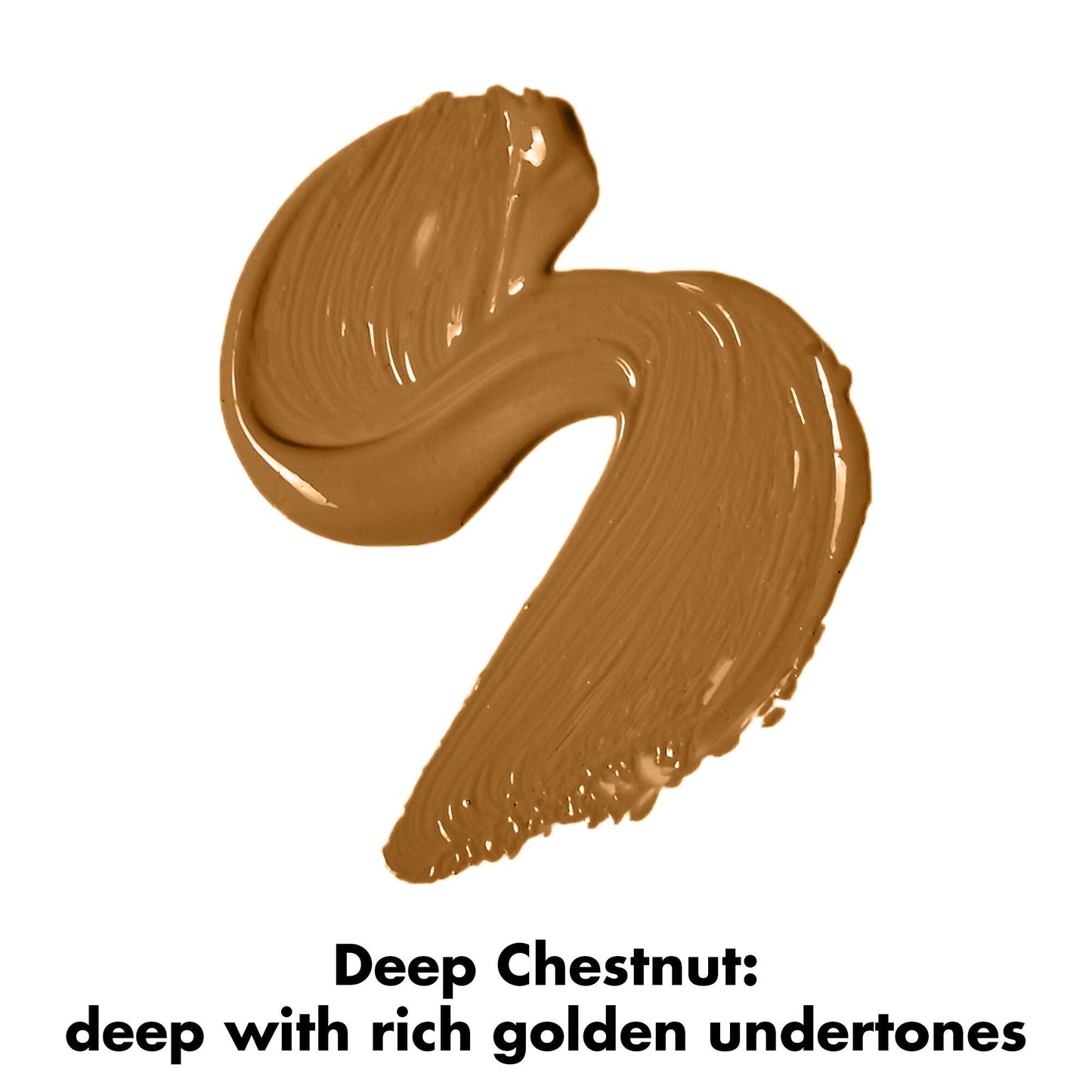 16 HR Camo Concealer Swatch in Deep Chestnut - Deep with Rich Golden Undertones