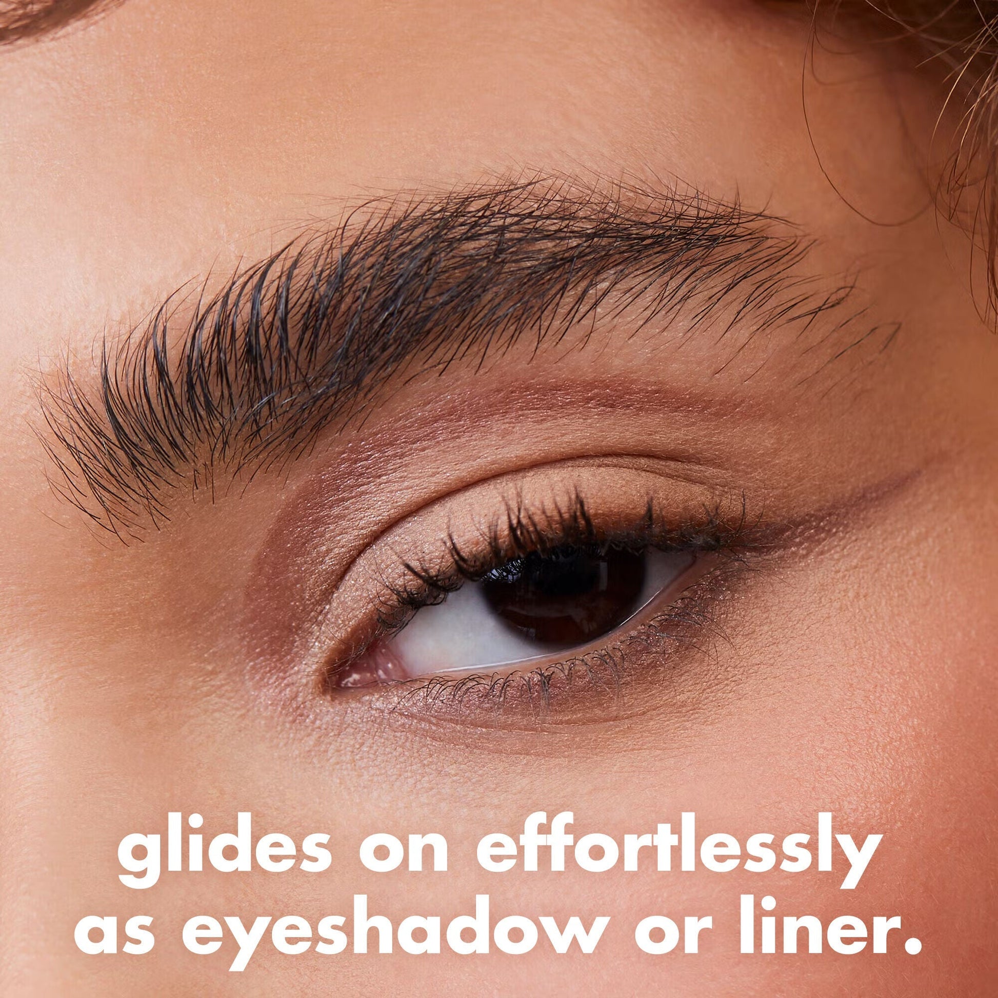No Budge glides on effortlessly and can be used as eyeshadow and eyeliner