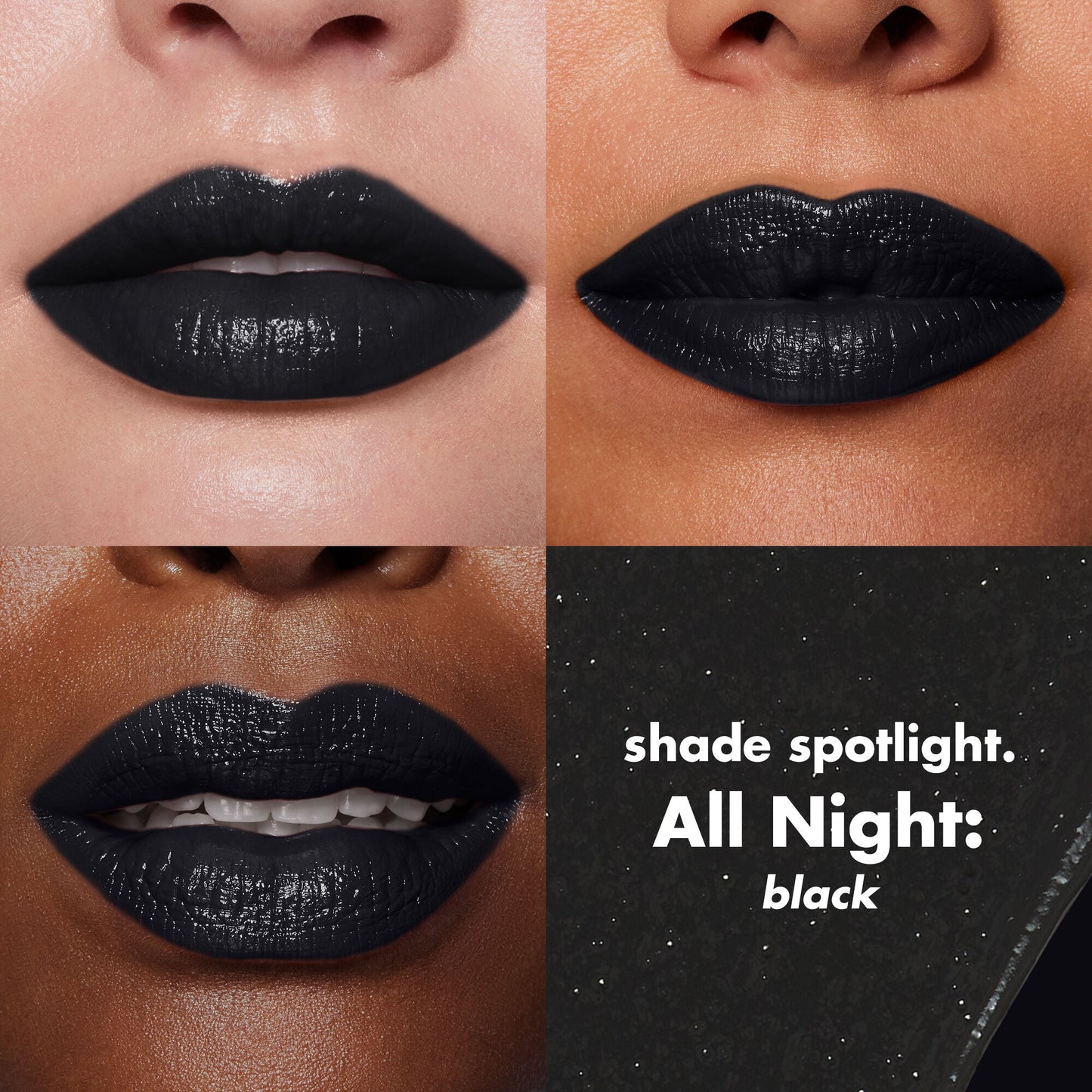  Black Lipstick on All Lips